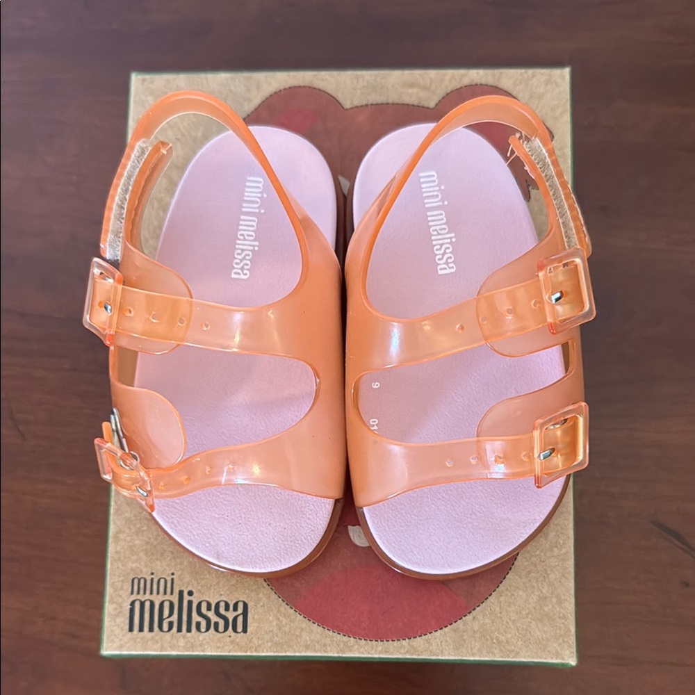 Mini Melissa Toddler Girls’ Sandals 🧡🩷